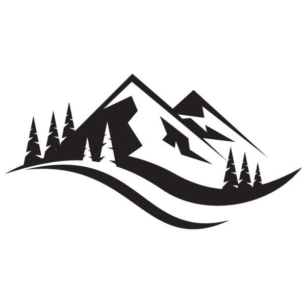 File:Mountain logo silhouette.svg
