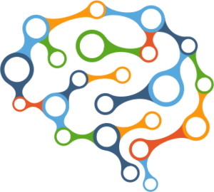 Colourful Dotty Brain.svg